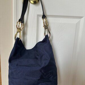 JPK Paris 75 Nylon Bucket Bag Navy Blue